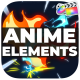 Anime Elements And Transitions | FCPX