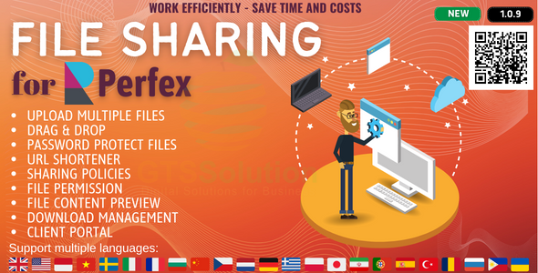 File Sharing module for Perfex CRM