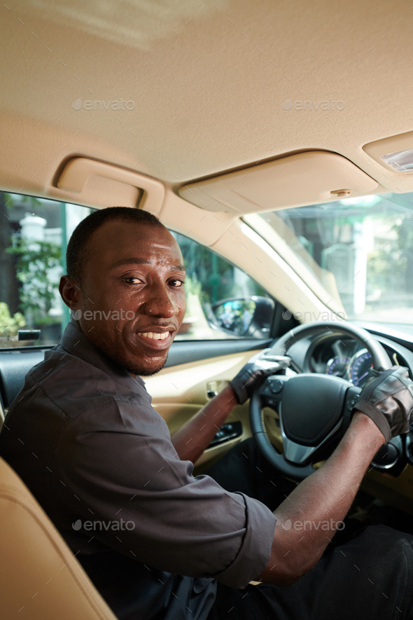 Smiling Personal Driver