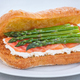Salmon asparagus sandwich - PhotoDune Item for Sale