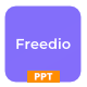 Freedio - Video Project PowerPoint Template