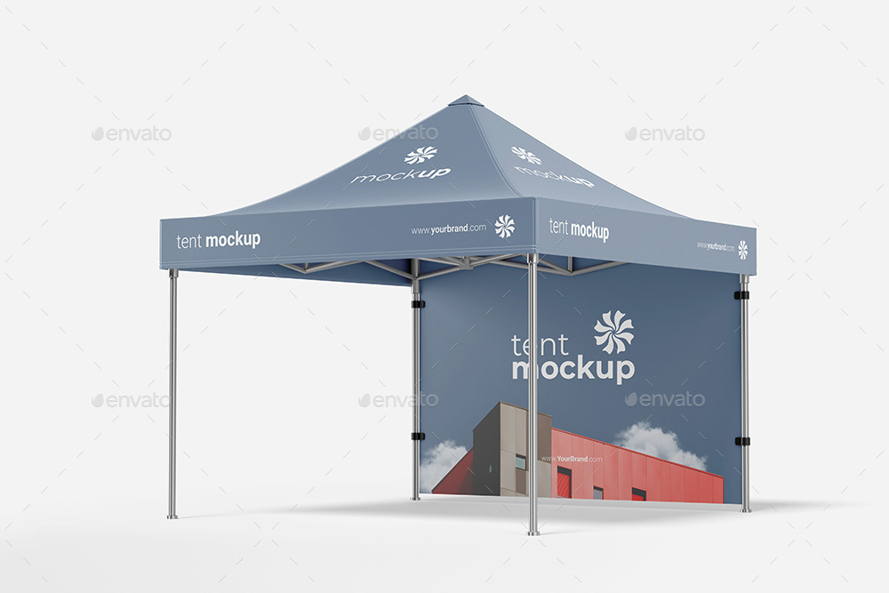 Display Tent Mockup, Graphics | GraphicRiver