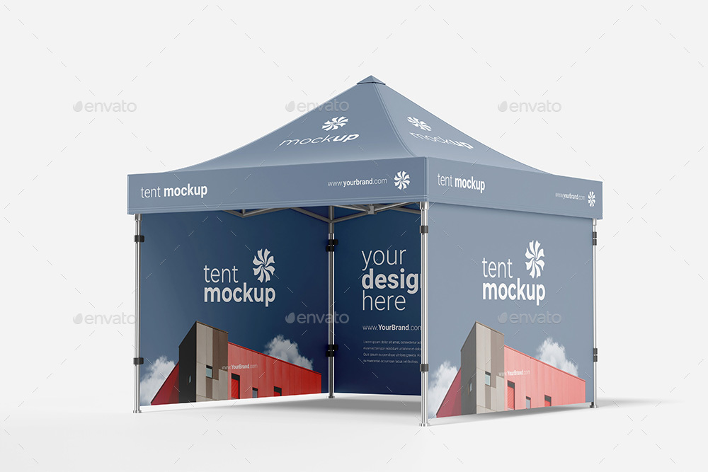 Display Tent Mockup, Graphics | GraphicRiver