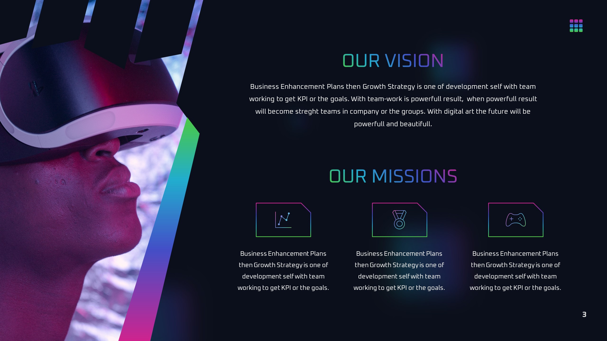 GARENG Metaverse - Esport Gaming & Digital Assets PowerPoint Template ...