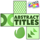 Abstract Titles for FCPX - VideoHive Item for Sale