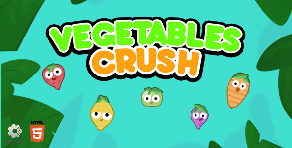 Vegetables Crush - Construct 2 Game