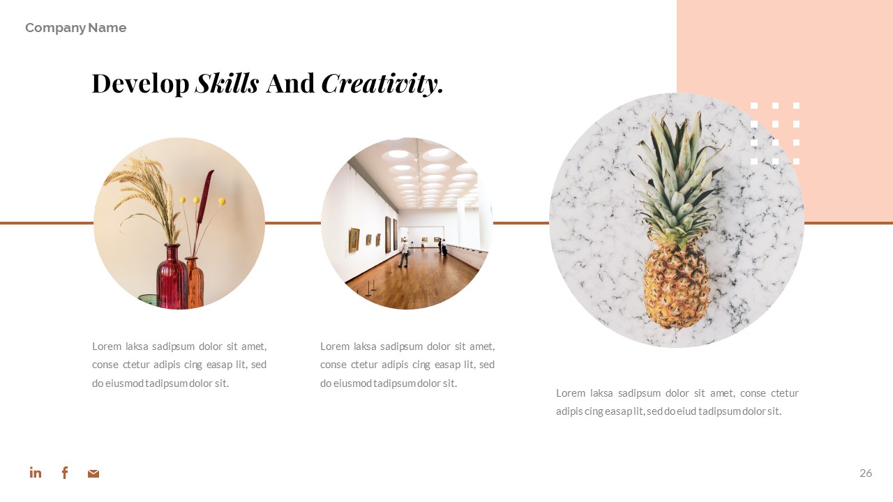 Handy - Clean Project Business Company Presentation Powerpoint Template ...