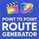 Point to Point Route Generator for Final Cut Pro X - VideoHive Item for Sale