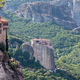 Meteora Greece. Varlaam Holy Monastery building on top of rock - PhotoDune Item for Sale