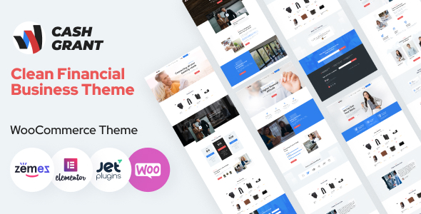 Cash Grant - Loans and Financial Services WordPress Theme for Small Business
