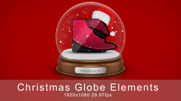 Christmas Globe Elements