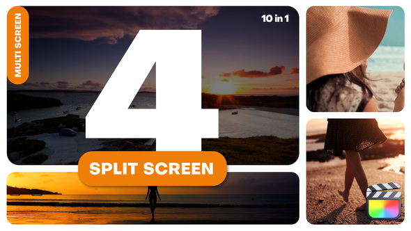 Multiscreen - 4 Split Screen