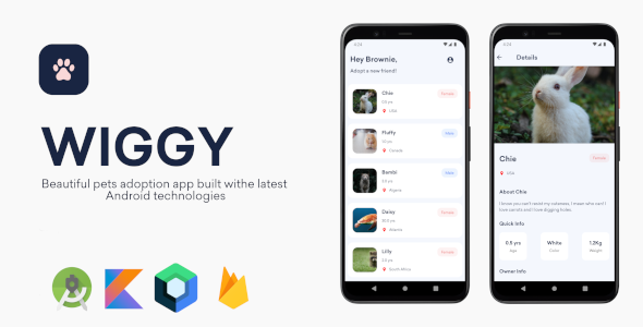 Wiggy -  Android pets app