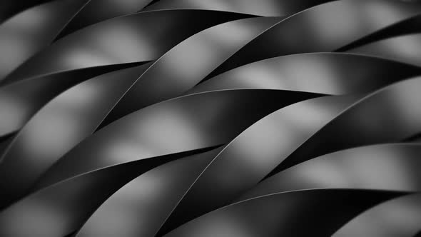 Rotating Abstract Spiral 3d Background Dark