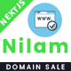 Nilam - Domain For Sell and Auction React, Nextjs, TypeScript & Tailwind Template