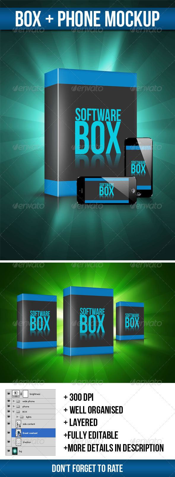 Box Mock-up - Miscellaneous Packaging