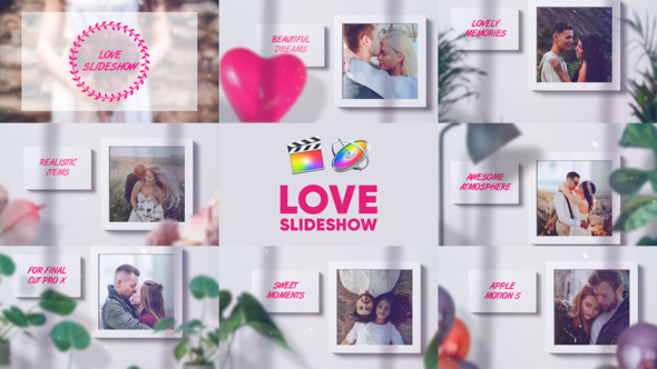 Love Slideshow For Final Cut Pro X