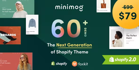 Incredible Minimog - The Next Generation Shopify Theme