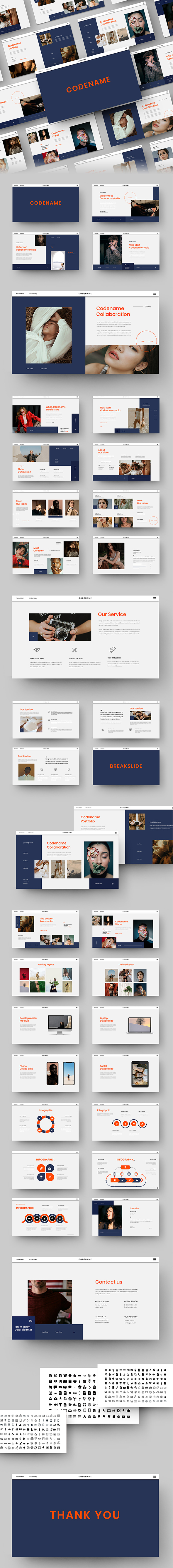 Codename – Business PowerPoint Template