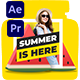 Summer Holidays | Instagram Poster &amp; Stories - VideoHive Item for Sale