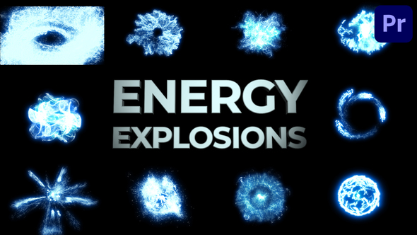 Energy Explosions FX for Premiere Pro