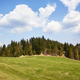 Mountain landscape on a sunny day, Pienin Mountains, Poland. - PhotoDune Item for Sale