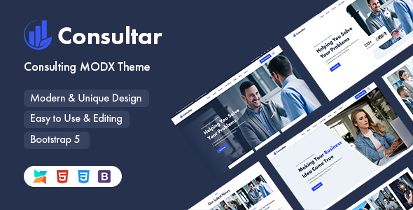 Consultar – Consulting Business MODX Theme