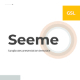 Seeme- Glasses Google Slides Template