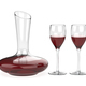 Decanter and two glasses with red wine - PhotoDune Item for Sale