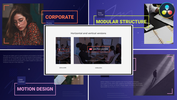 Corporate Slideshow for DaVinci Resolve