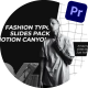 Fashion Typo Slides. - VideoHive Item for Sale