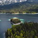 View on the beautiful Zugspitze mountain and the Eibsee in Bavaria, Germany - PhotoDune Item for Sale