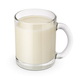 Glass mug with milk isolated on white. - PhotoDune Item for Sale