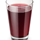 Glass of fresh red juice isolated on white. - PhotoDune Item for Sale