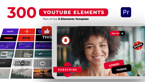 Youtube Elements | Premiere Pro