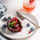 Hot chocolate pudding with fondant centre - PhotoDune Item for Sale