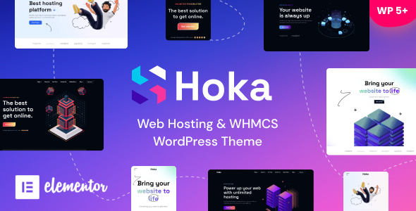 Hoka – Web Hosting & WHMCS WordPress Theme