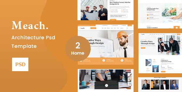 Meach. - Architecture PSD Template