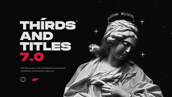 Lower Thirds | Titles Elements template preview