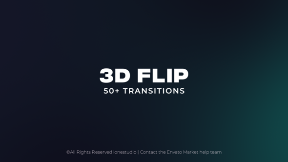 3D Flip Transitions