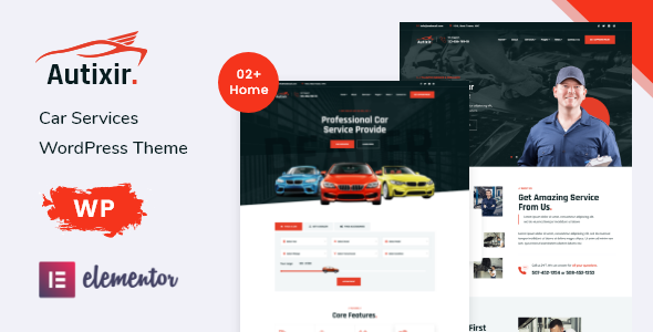 Autixir – Car Services WordPress Theme