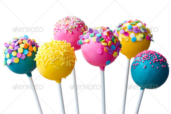 Cake pops - Stock Photo - Images