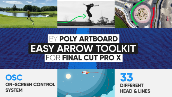 Easy Arrow Toolkit For Final Cut Pro X & Apple Motion 5