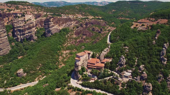 Thessaly Greece  Town Kalambaka alt