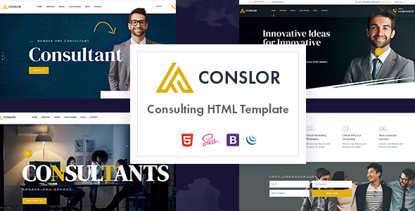 Conslor - Consulting Business HTML5 Template