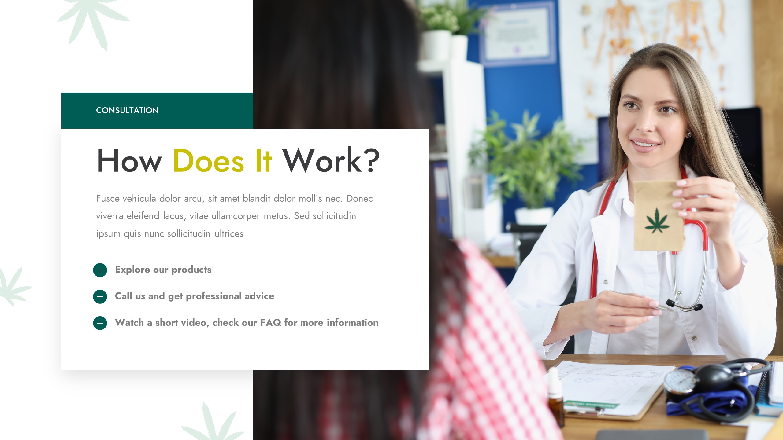 CANABIO - Medical Marijuana Dispensary Powerpoint Template ...