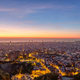View over Barcelona beforse sunset - PhotoDune Item for Sale