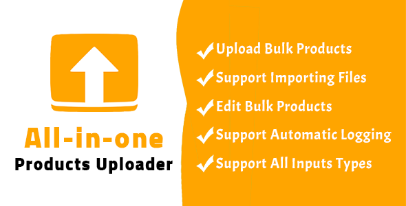 All-in-one Bulk Products Uploader