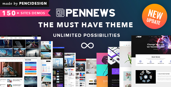 Lifetime license Pennews Wordpress Theme latest Version 