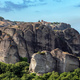 Meteora Greece Holy Trinity Agia Trias Monastery building on top of rock. Europe travel destination - PhotoDune Item for Sale